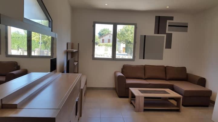 Studio climatisé avec terrasse et Wi FI . Apartamento Saint-Marcel-lès-Valence Exterior foto